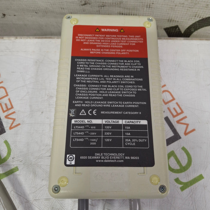 Dale Technology LT544D Lite Handheld Digital Safety Analyzer