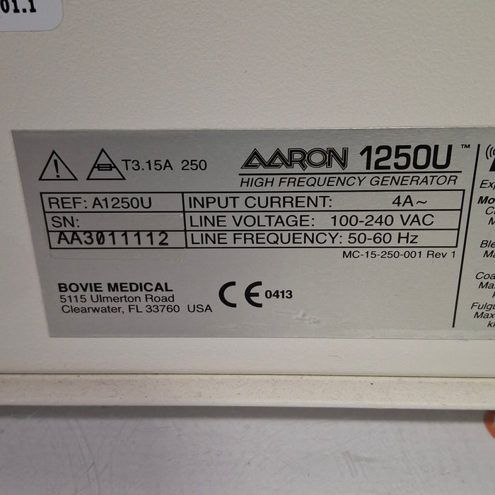 Bovie Aaron 1250 Electrosurgical Unit