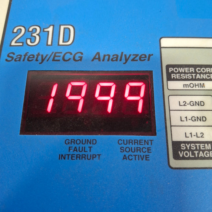 Dynatron 231D Safety Analyzer