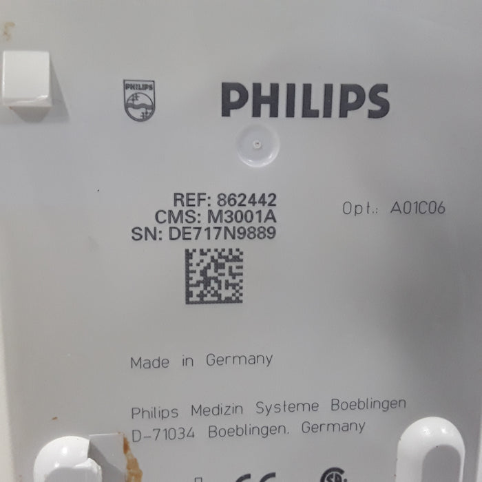 Philips M3001A-A01C06 Fast SpO2, NIBP, ECG, Temp, IBP MMS Module