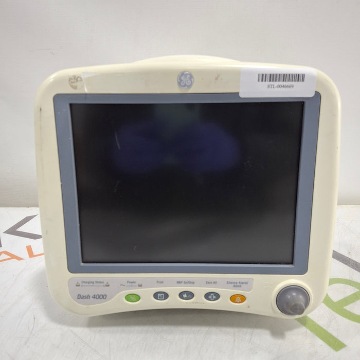 GE Healthcare Dash 4000 - GE/Nellcor SpO2 Patient Monitor