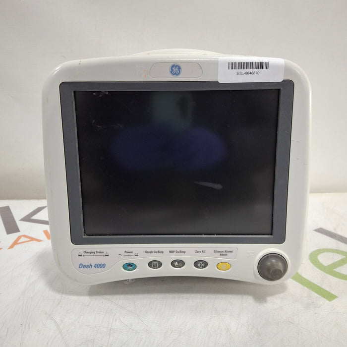 GE Healthcare Dash 4000 - GE/Nellcor SpO2 Patient Monitor