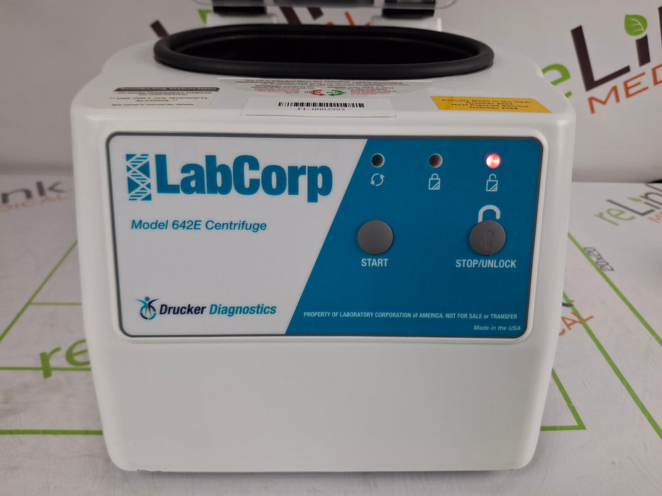 Drucker Diagnostics LabCorp 642E Centrifuge