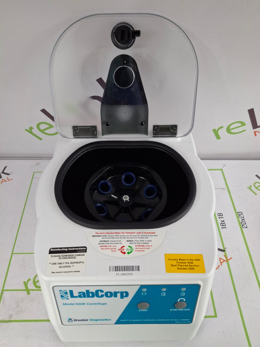 Drucker Diagnostics LabCorp 642E Centrifuge