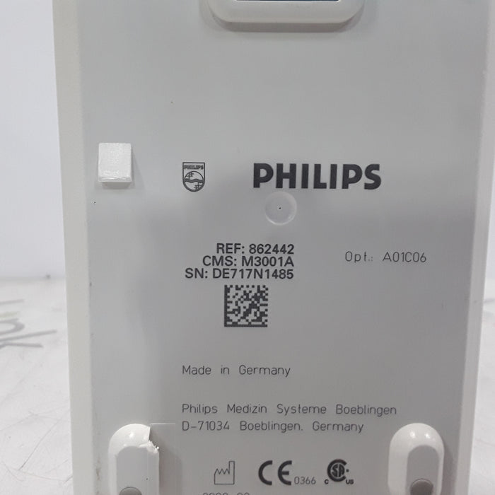 Philips M3001A-A01C06 Fast SpO2, NIBP, ECG, Temp, IBP MMS Module