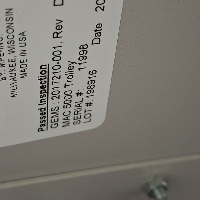 GE Healthcare MAC 5000 ECG without CAM Module