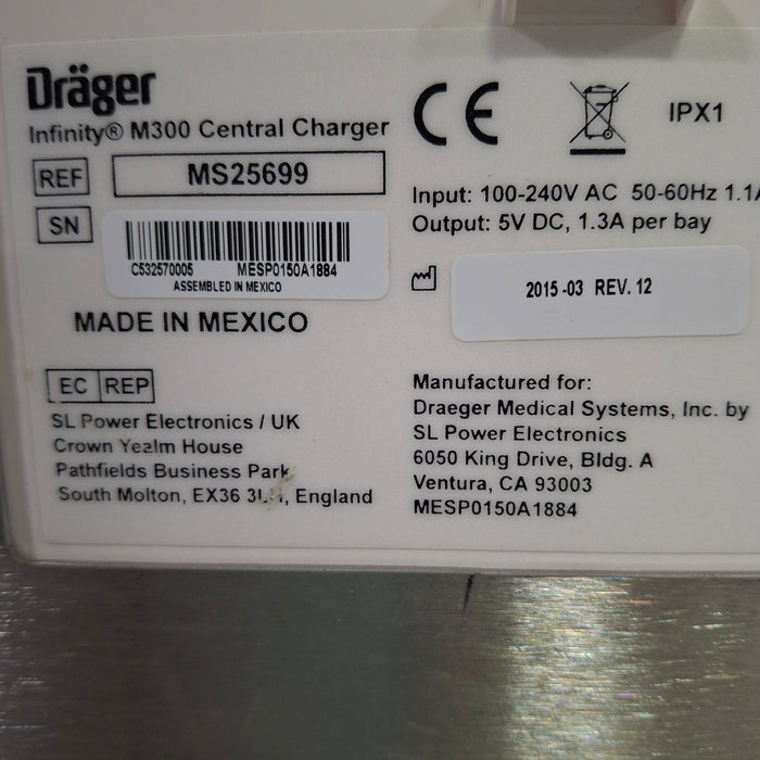Draeger Medical Infinity M300 Central Charger