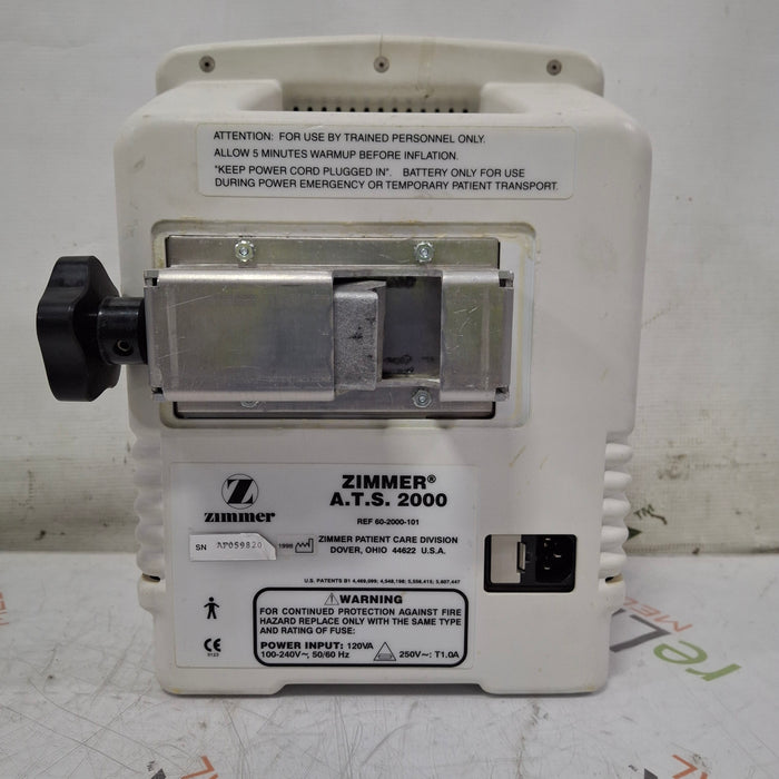 Zimmer ATS 2000 Automatic Tourniquet System