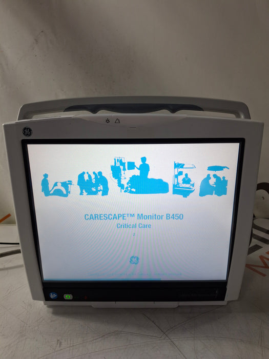 GE Healthcare Carescape B450 Critical Care Patient Monitor