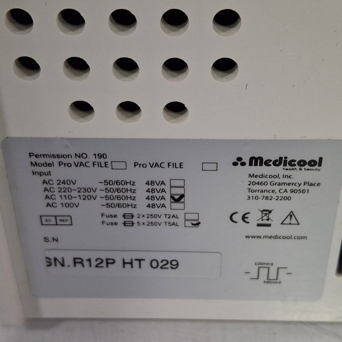 Medicool, Inc ProVac File Controller