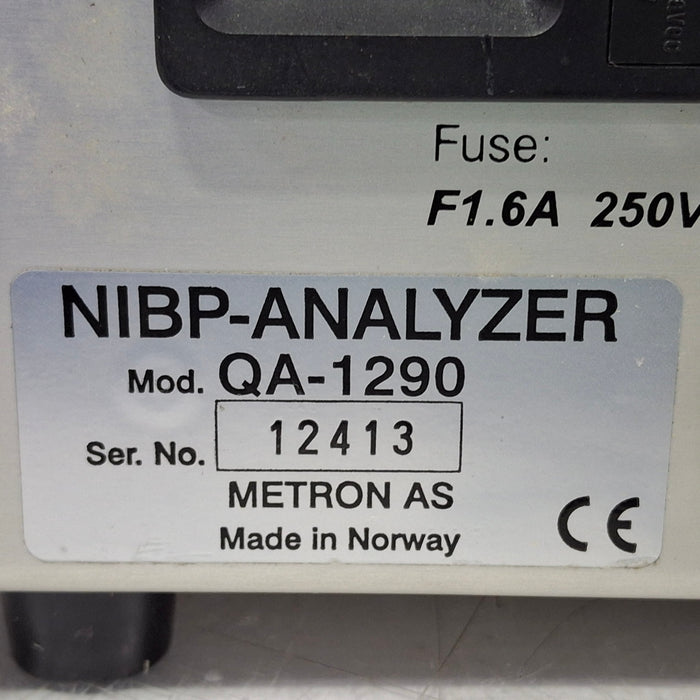 Metron Medical BP Pump QA-1290 NIBP Analyzer