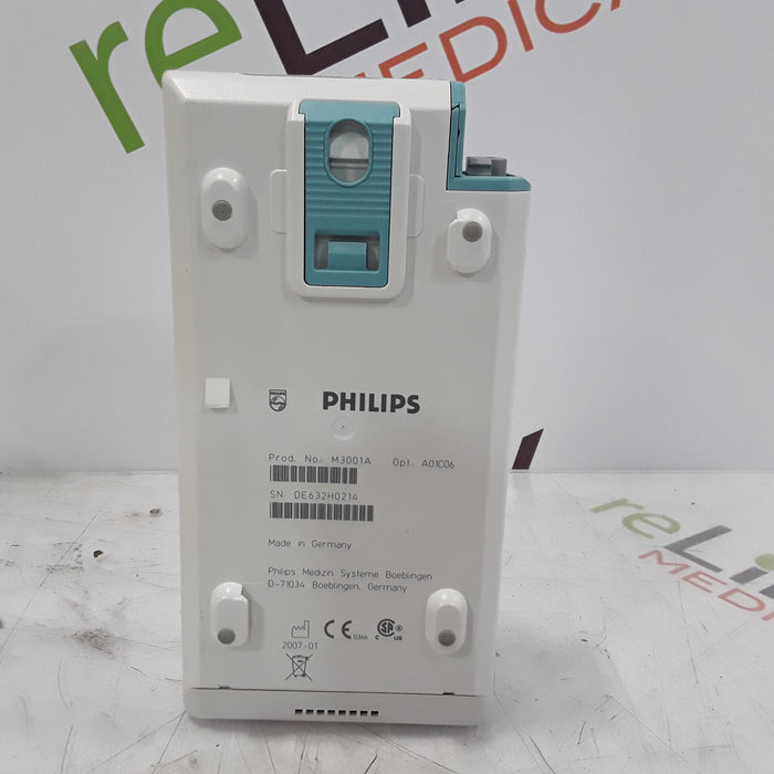 Philips M3001A-A01C06 Fast SpO2, NIBP, ECG, Temp, IBP MMS Module