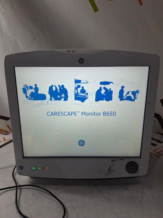 GE Healthcare Carescape B650 Critical Care Patient Monitor
