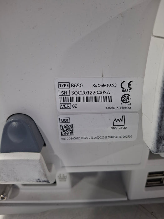 GE Healthcare Carescape B650 Critical Care Patient Monitor