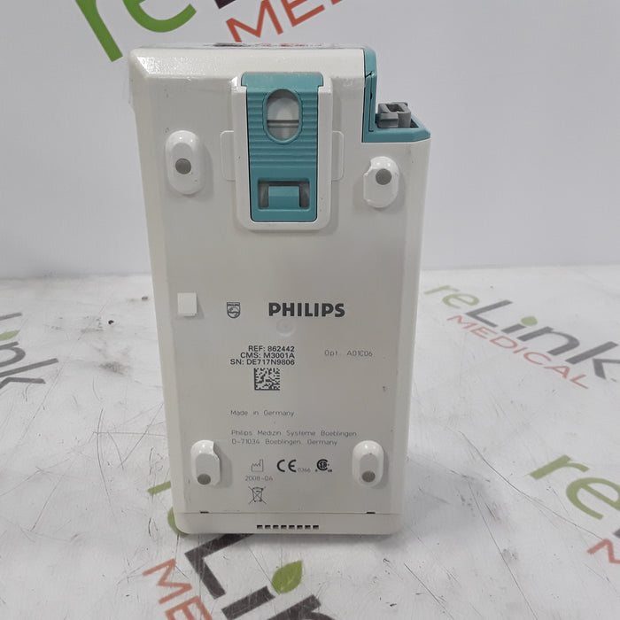 Philips M3001A-A01C06 Fast SpO2, NIBP, ECG, Temp, IBP MMS Module