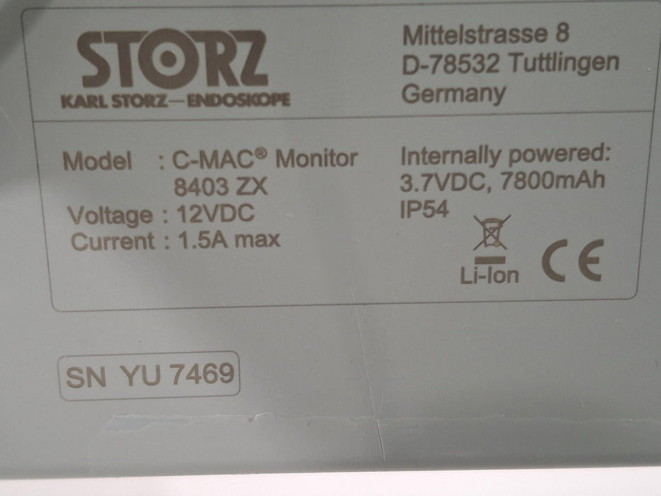 Karl Storz 8403 ZX C-MAC Monitor