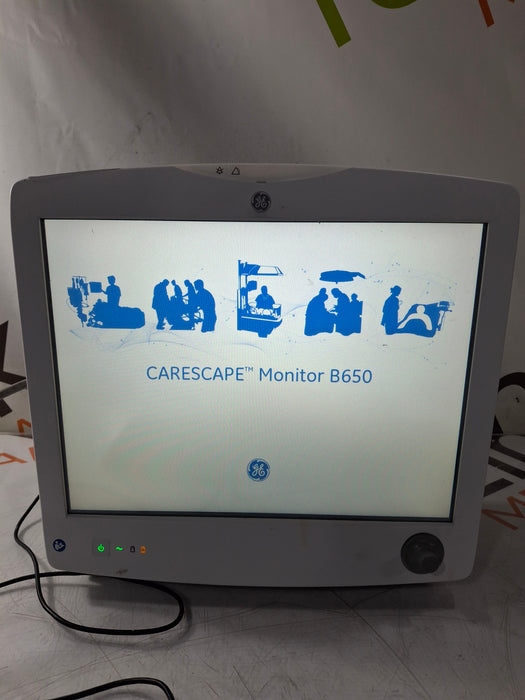 GE Healthcare Carescape B650 Critical Care Patient Monitor