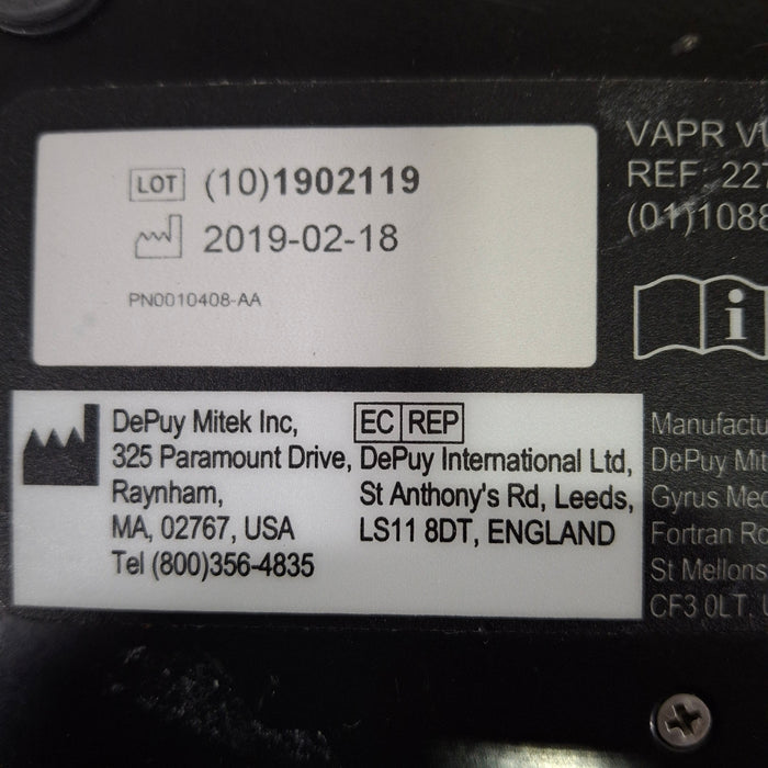 DePuy VAPR VUE Wireless Footswitch