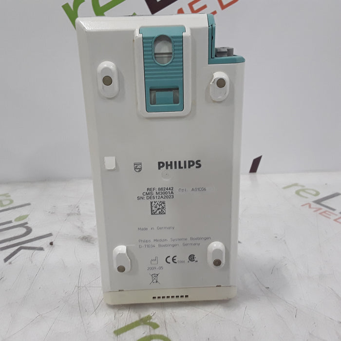 Philips M3001A-A01C06 Fast SpO2, NIBP, ECG, Temp, IBP MMS Module