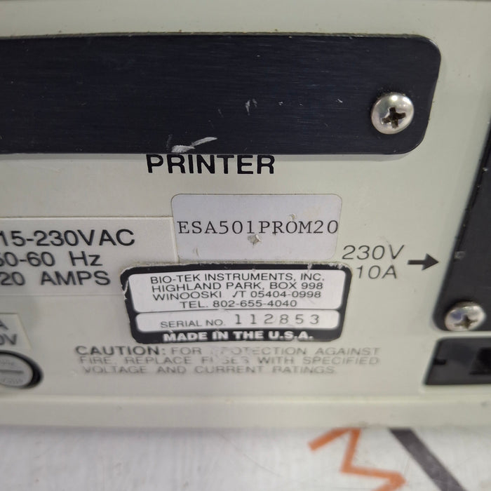 Bio-Tek Instruments 501 Pro Series Safety Analyzer