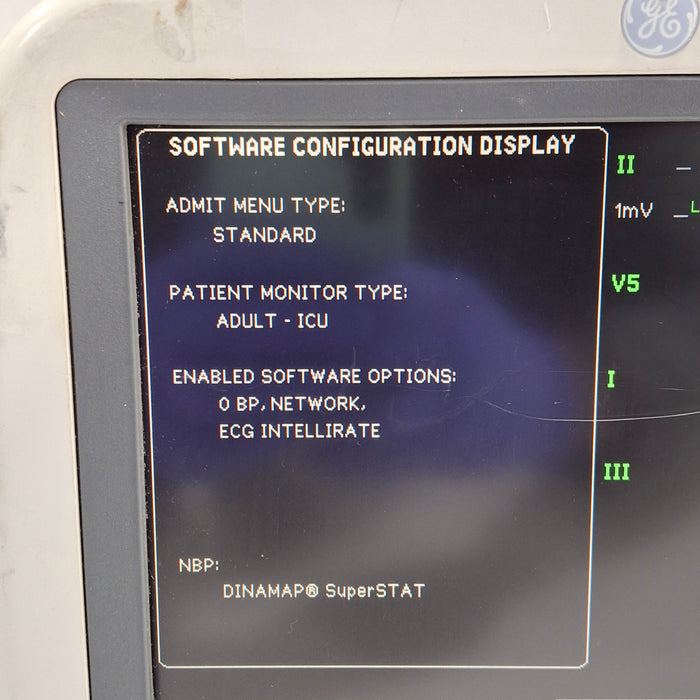 GE Healthcare Dash 4000 - GE/Nellcor SpO2 Patient Monitor