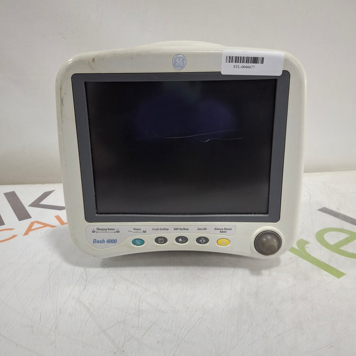 GE Healthcare Dash 4000 - GE/Nellcor SpO2 Patient Monitor