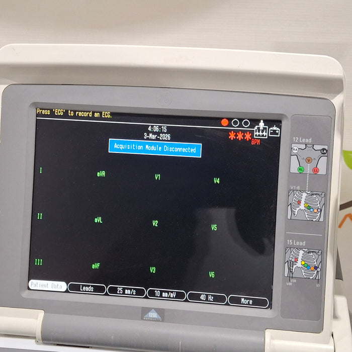 GE Healthcare GE Healthcare MAC 5000 ECG without CAM Module Cardiology reLink Online