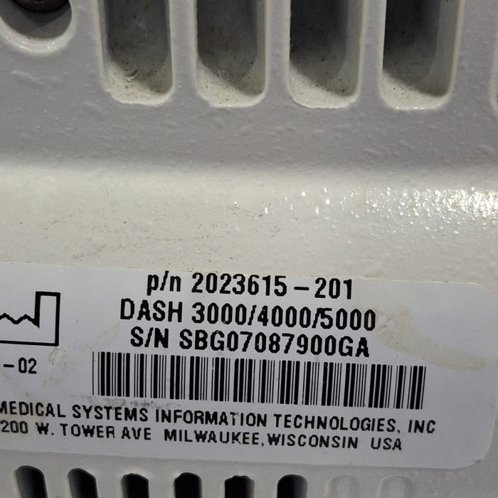 GE Healthcare Dash 4000 - GE/Nellcor SpO2 Patient Monitor