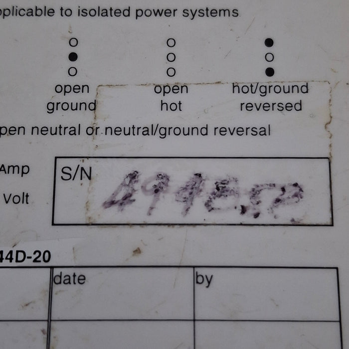Dale Technology LT544D-20 Handheld Digital Safety Analyzer