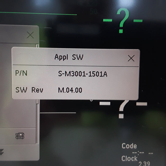 Philips M3001A-A01C06 Fast SpO2, NIBP, ECG, Temp, IBP MMS Module