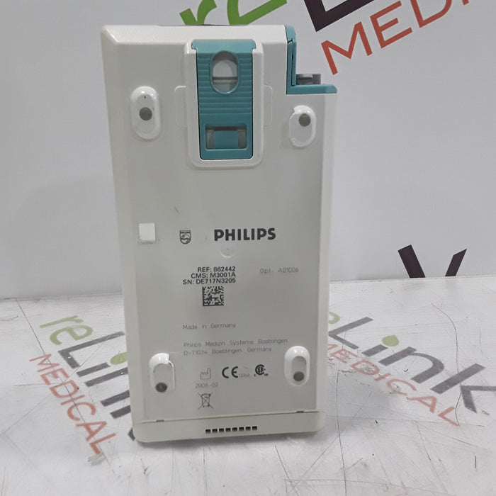 Philips M3001A-A01C06 Fast SpO2, NIBP, ECG, Temp, IBP MMS Module