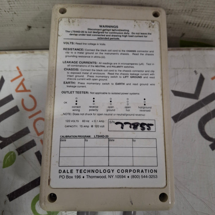 Dale Technology LT544D-20 Handheld Digital Safety Analyzer