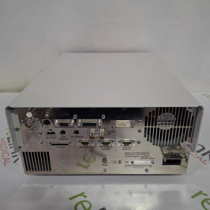 Olympus CV-170 Video Processor and LED Light Source