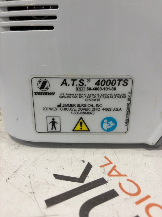 Zimmer ATS 4000TS Tourniquet