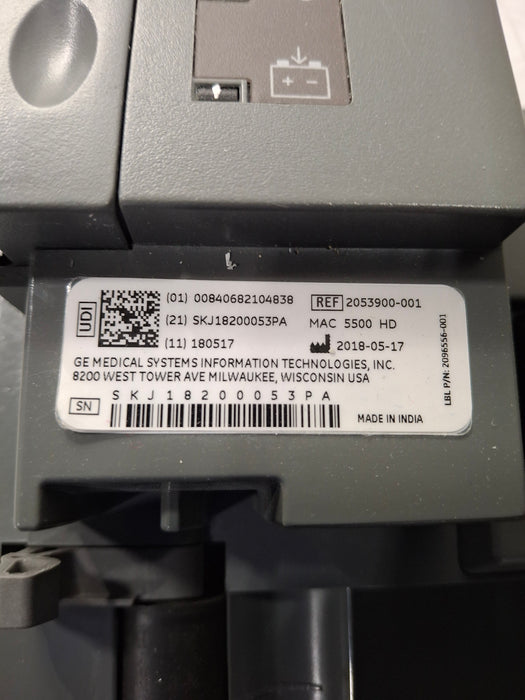 GE Healthcare MAC 5500 HD ECG without CAM Module