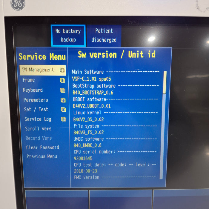 GE Healthcare B40 Patient Monitor