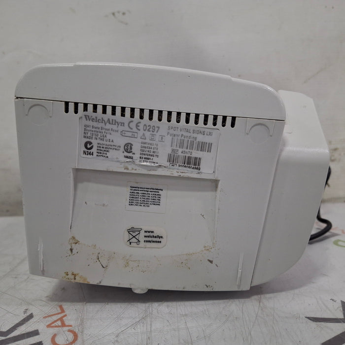 Welch Allyn Spot LXi - NIBP, SureTemp Plus, Nellcor SpO2 Vital Signs Monitor