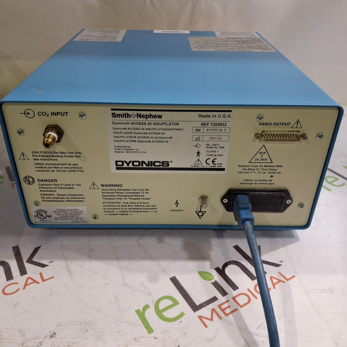 Smith & Nephew Dyonics Access 40 Insufflator