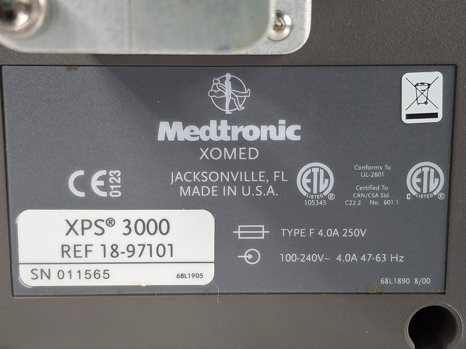 Medtronic XOMED XPS 3000 Shaver Console