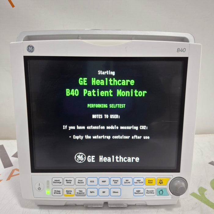 GE Healthcare B40 Patient Monitor