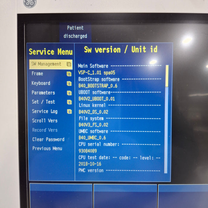 GE Healthcare B40 Patient Monitor