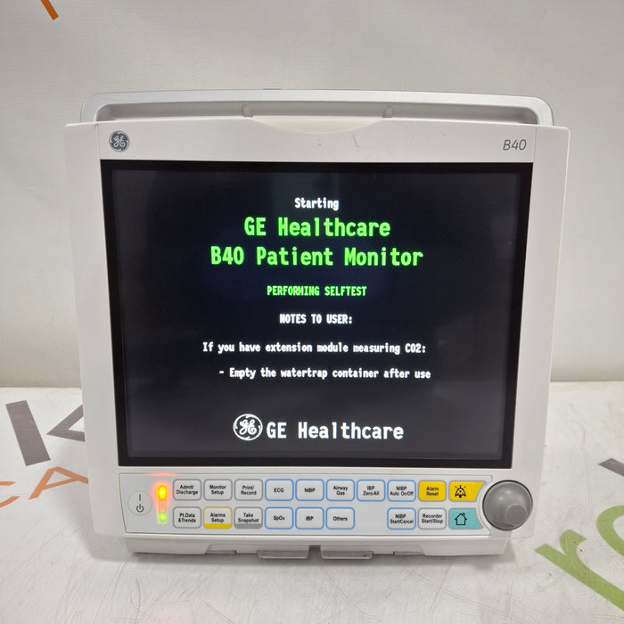 GE Healthcare B40 Patient Monitor