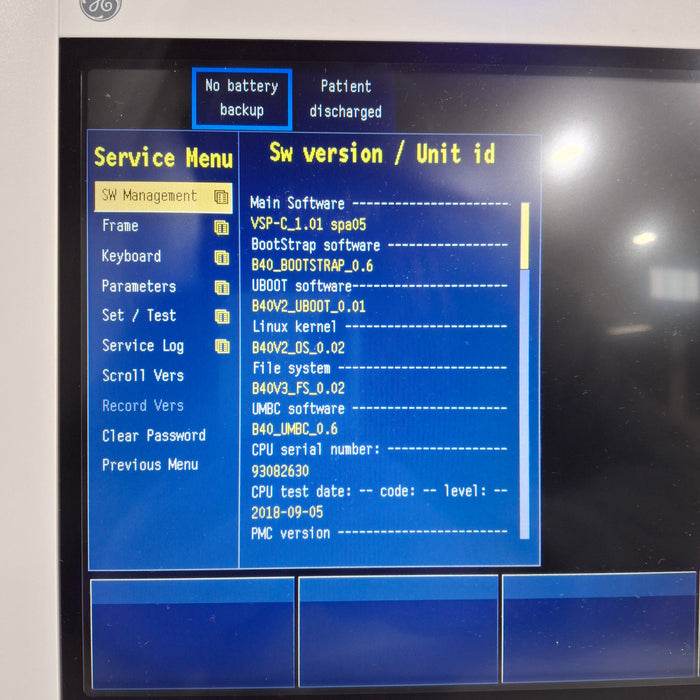 GE Healthcare B40 Patient Monitor