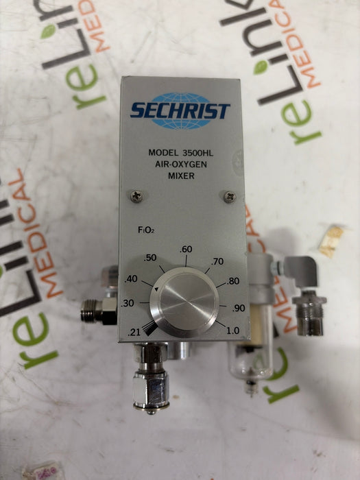 Sechrist 3500HL Air-Oxygen Mixer