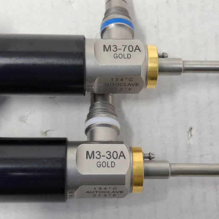 ACMI M3-30A & M3-70A Gold Cystoscope Set