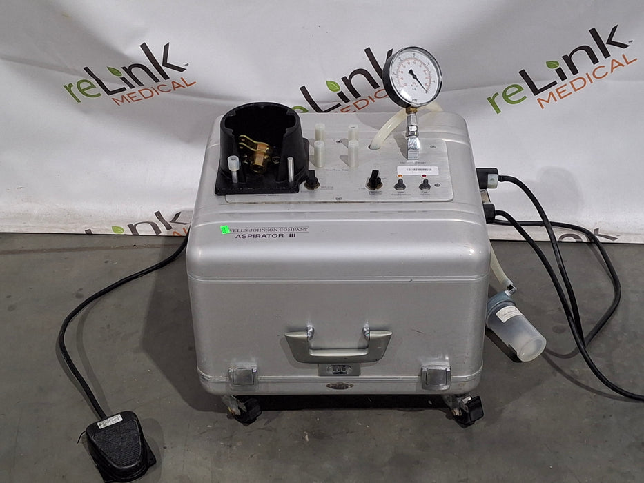 Wells Johnson Aspirator III Suction Pump