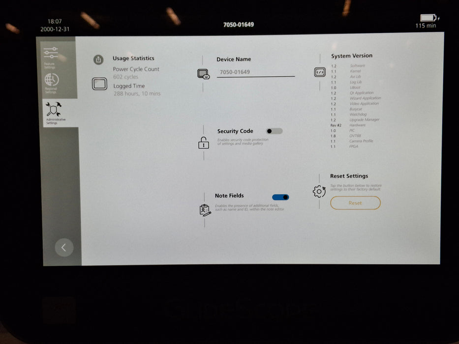 Verathon Medical, Inc Glidescope Core 10" Video Laryngoscope