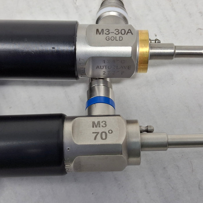 ACMI M3-30A & M3-70A Gold Cystoscope Set