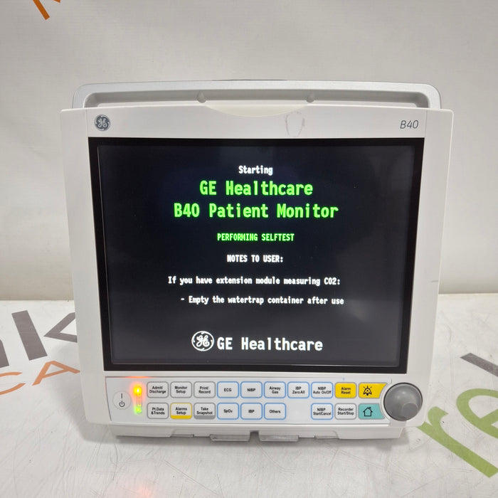 GE Healthcare B40 Patient Monitor