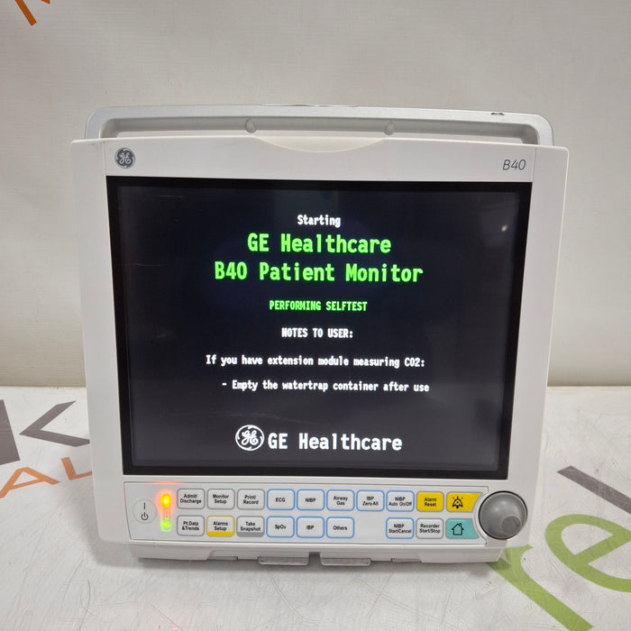 GE Healthcare B40 Patient Monitor